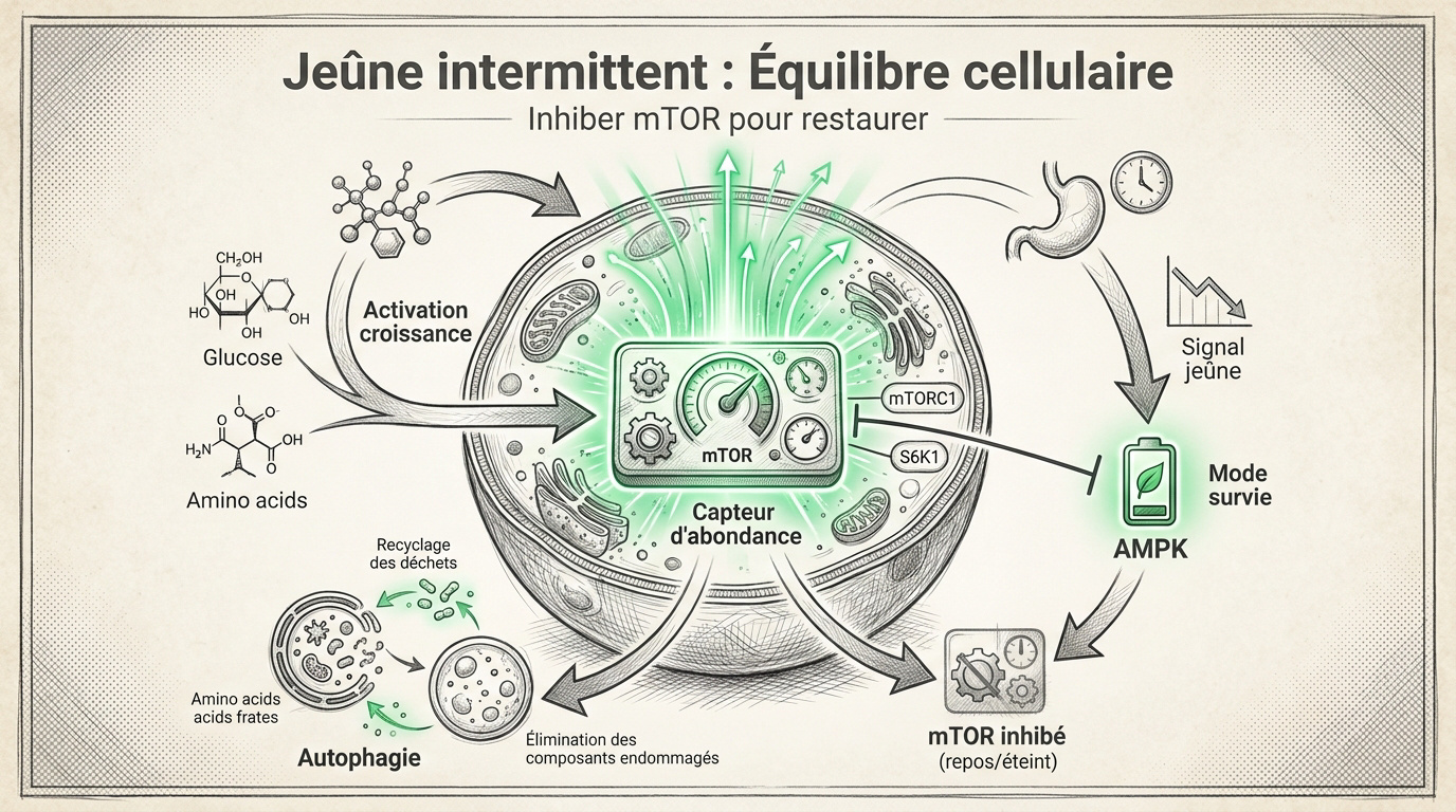 Équilibre cellulaire et voie mTOR